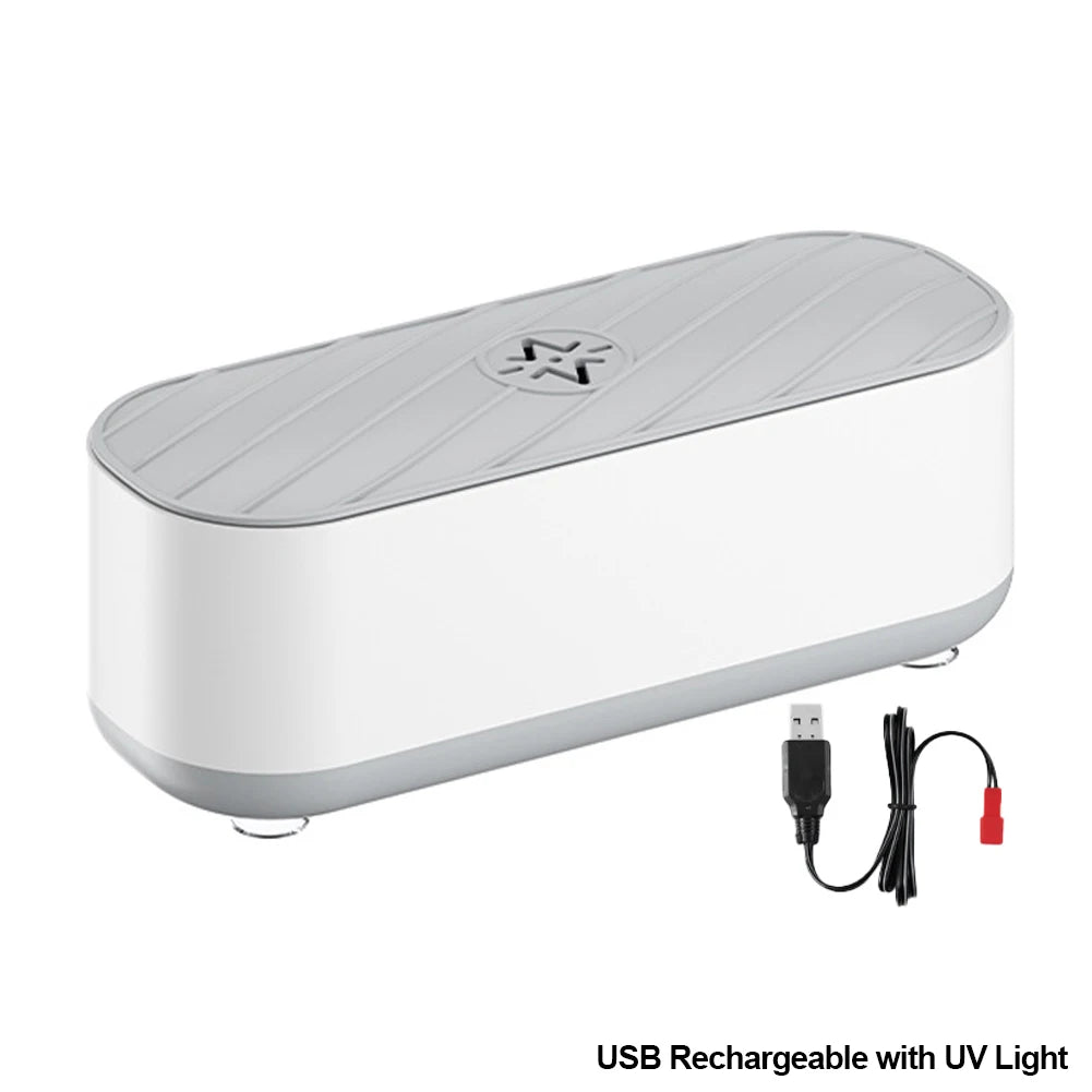 Ultradźwiękowa Myjka USB - Przenośne Urządzenie do Czyszczenia Biżuterii i Okularów