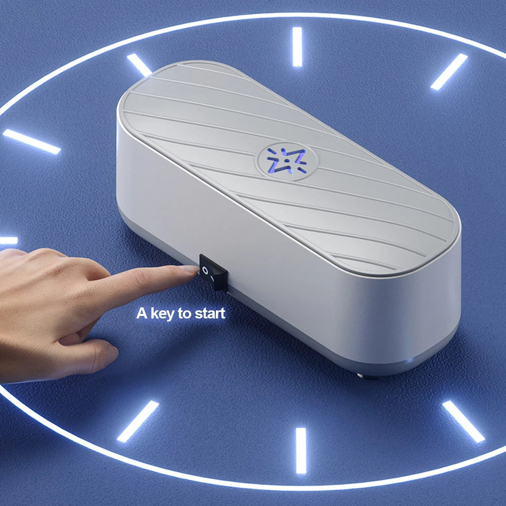 Ultradźwiękowa Myjka USB - Przenośne Urządzenie do Czyszczenia Biżuterii i Okularów